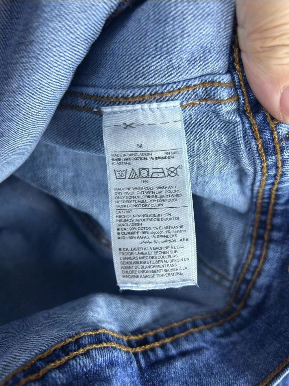 Old Navy Girls Size M 8 Blue Denim Jean Jacket Classic Button Front